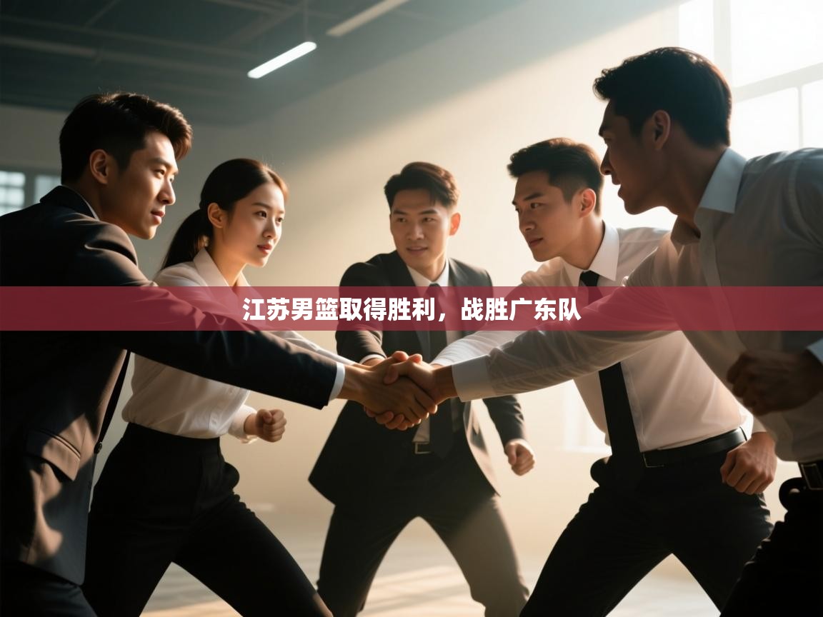 江苏男篮取得胜利，战胜广东队  第1张