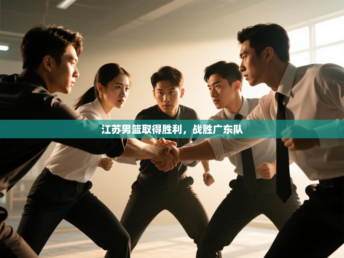 江苏男篮取得胜利，战胜广东队  第2张